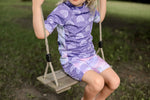 Lade das Bild in den Galerie-Viewer, Lycra "Chalkbows" berry Collection
