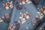 Lade das Bild in den Galerie-Viewer, Frottee Jersey "Reise zum Mond" 0,5 m
