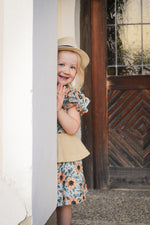 Lade das Bild in den Galerie-Viewer, Supersoft Premium Jersey "Sonnenblumen" Dots 0,5 m
