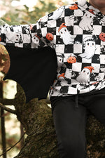 Lade das Bild in den Galerie-Viewer, Supersoft Premium BIO Jersey "Spooky Fun" Boy klein 0,5 m
