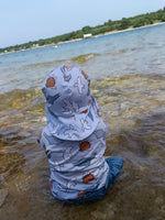 Lade das Bild in den Galerie-Viewer, Webware für Bermudashorts "Spotted Dinos" COLLECTION
