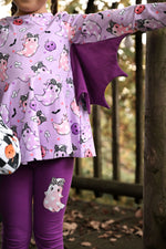 Lade das Bild in den Galerie-Viewer, Supersoft Premium BIO Jersey "Spooky Fun" Girl klein 0,5 m
