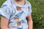Lade das Bild in den Galerie-Viewer, Frottee Jersey "Spotted Dinos" COLLECTION
