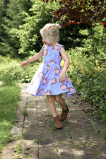 Lade das Bild in den Galerie-Viewer, Design "Flowery Hedgehog" COLLECTION 0,5 m
