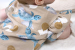 Lade das Bild in den Galerie-Viewer, Premium BIO Jersey "Birthday Turtle" honey 0,5 m

