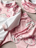 Lade das Bild in den Galerie-Viewer, Supersoft Premium BIO Jersey "Zuckerwatte" Rosa groß 0,5 m
