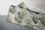 Lade das Bild in den Galerie-Viewer, Supersoft Premium French Terry "Rex Skate" sage groß 0,5 m
