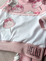 Lade das Bild in den Galerie-Viewer, Supersoft Premium BIO Jersey "Zuckerwatte" Rosa groß 0,5 m
