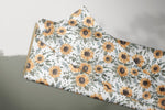 Lade das Bild in den Galerie-Viewer, Supersoft Premium Jersey "Sonnenblumen" Dots 0,5 m

