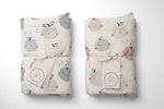 Lade das Bild in den Galerie-Viewer, BIO Musselin "Happy Spring Apples" COLLECTION 0,5 m
