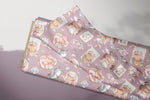 Lade das Bild in den Galerie-Viewer, Supersoft Premium Jersey "Swirlyglade" Lilac 0,25 m Rest
