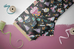 Lade das Bild in den Galerie-Viewer, Supersoft Premium BIO French Terry "Potions" Chalkboard 0,5 m BREIT

