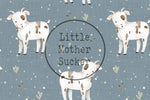 Lade das Bild in den Galerie-Viewer, Premium BIO Jersey "Happy Goats" 0,5 m
