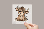 Lade das Bild in den Galerie-Viewer, Bügelbild "Highland Cowi"
