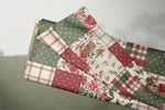 Lade das Bild in den Galerie-Viewer, Supersoft Premium BIO French Terry "Briar and Pine" Patchwork 0,5 m
