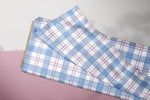 Lade das Bild in den Galerie-Viewer, Supersoft Premium BIO Jersey "Wildflower Fields" Plaid Lilac Blue 0,5 m
