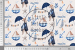 Lade das Bild in den Galerie-Viewer, Webware für Bermudashorts "Moin Moin" COLLECTION 0,5 m
