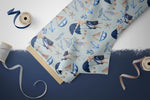 Lade das Bild in den Galerie-Viewer, Webware für Bermudashorts "Moin Moin" COLLECTION 0,5 m
