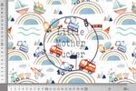 Lade das Bild in den Galerie-Viewer, Frottee Jersey "Motor Adventure" COLLECTION 0,5 m
