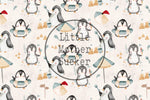Lade das Bild in den Galerie-Viewer, Premium BIO Jersey "Pete Penguin" 0,9 m Rest
