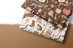 Lade das Bild in den Galerie-Viewer, Premium BIO Jersey "School of Magic" Helga caramel 0,5 m
