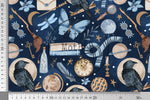 Lade das Bild in den Galerie-Viewer, Premium BIO Jersey "School of Magic" Love midnight 0,5 m
