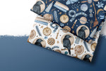 Lade das Bild in den Galerie-Viewer, Premium BIO Jersey "School of Magic" Love midnight 0,5 m
