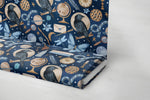 Lade das Bild in den Galerie-Viewer, Premium BIO Jersey "School of Magic" Love midnight 0,5 m
