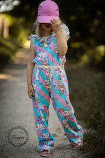 Lade das Bild in den Galerie-Viewer, Supersoft Premium Jersey "Rainbow Unicorn Kitty" groß 0,5 m
