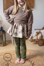 Lade das Bild in den Galerie-Viewer, Supersoft Premium BIO French Terry "Maroni" groß 0,5 m
