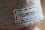Lade das Bild in den Galerie-Viewer, Kunstleder Patch "Spielplatzraudi" 7,2 x 3,5 cm
