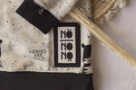Lade das Bild in den Galerie-Viewer, Kunstleder Patch "NÖ NO NÖ" 7,2 x 3,5 cm
