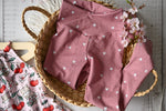 Lade das Bild in den Galerie-Viewer, Supersoft Premium BIO Jersey "Kirschkätzchen" Herzchen blush 0,5 m
