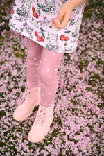 Lade das Bild in den Galerie-Viewer, Supersoft Premium BIO Jersey "Kirschkätzchen" Herzchen blush 0,5 m
