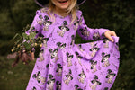 Lade das Bild in den Galerie-Viewer, Supersoft Premium BIO French Terry "Magic Kitty" klein 0,5 m
