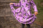 Lade das Bild in den Galerie-Viewer, Supersoft Premium BIO French Terry "Magic Kitty" klein 0,5 m
