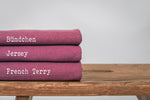 Lade das Bild in den Galerie-Viewer, Jersey meliert Magenta 0,1 m
