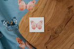 Lade das Bild in den Galerie-Viewer, Kunstleder Patch "Josephina Schmetterling 3" 3,5 x 3,5 cm
