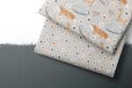 Lade das Bild in den Galerie-Viewer, Webware für Bermudashorts "Spacefox" COLLECTION 0,5 m

