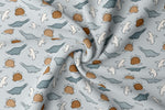 Lade das Bild in den Galerie-Viewer, Premium BIO Ripp Jersey "Spotted Dinos" Dinos 0,5 m
