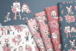 Lade das Bild in den Galerie-Viewer, Design "Artist Bunny" Collection 0,5 m

