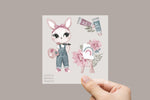 Lade das Bild in den Galerie-Viewer, Bügelbild "Artist Bunny"
