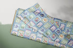 Lade das Bild in den Galerie-Viewer, Supersoft Premium Jersey "Blumensamen" Bluebell 0,5 m
