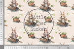 Lade das Bild in den Galerie-Viewer, Softshell Classic "Row Row Rabbit" 0,5 m
