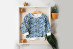 Lade das Bild in den Galerie-Viewer, Lycra "Blueberry Dreams" COLLECTION 0,5 m
