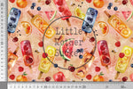 Lade das Bild in den Galerie-Viewer, Webware für Bermudashorts "Fruity Popsicles" COLLECTION 0,5 m
