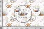 Lade das Bild in den Galerie-Viewer, Frottee Jersey "Kinderzimmerträume" white 0,7 m Lager

