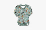 Lade das Bild in den Galerie-Viewer, Premium BIO Jersey "Attenbears Alphabet" peppermint groß 0,5 m
