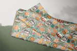 Lade das Bild in den Galerie-Viewer, Supersoft Premium BIO French Terry "Christmas Treats" 0,5 m
