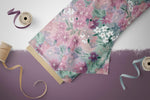 Lade das Bild in den Galerie-Viewer, Supersoft Premium French Terry "Matilda" Blumen groß 0,5 m

